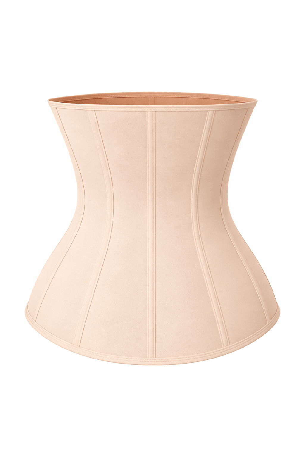 Diseño trasero de faja reductora que brinda soporte y moldea la zona lumbar.