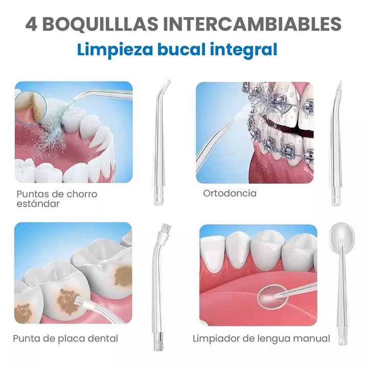 Irrigador Bucal Recargable